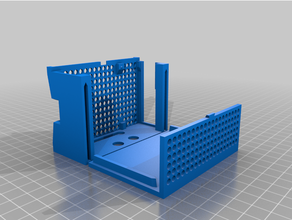 framboesa pi 4 caso bainha Hifiberry incluído 3d print model - Mito3D