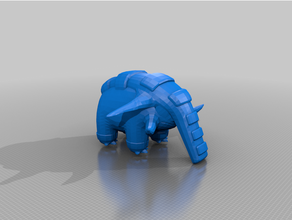 donphan elefante pokemon juguete 3d print model - Mito3D
