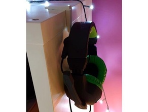 shelf hook headphones 3d print model - Mito3D