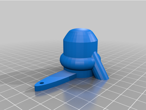 water fountain handle 3d print model - Mito3D
