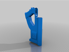nexo pró hera braços cqr estoque dardo zona nerf mod 3d print model - Mito3D