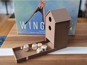 wingspan birdhouse dice tower accessories 3d print model - Mito3D