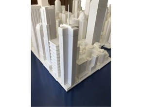 greeblecity endroit ville Marie montréal 3d print model - Mito3D