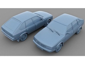 москвич Svyatogor azlk gerçek otomotiv azlk2141 araba model Moskvichsvyatogor ölçek araç 3d print model - Mito3D