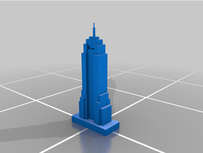 Empire bâtiment 3d print model - Mito3D