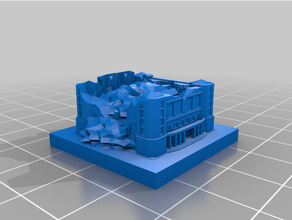 Greeblecity kalıntılar harap tiyatro greeblecityruins 3d print model - Mito3D