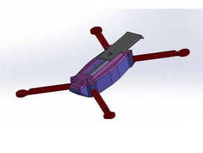 Uçan göz seq1 naza quadricopter 3d print model - Mito3D