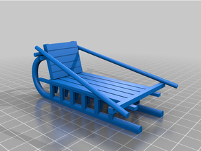 russian sleigh scale 122 3d print model - Mito3D