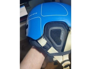 mask holder ski helmet 3d print model - Mito3D