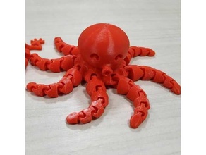 mini octopus 3d print model - Mito3D