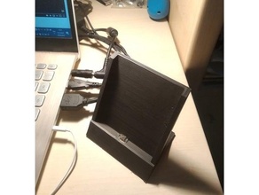 téléphone intelligent quai mi a2 léger mise charge fente supporter xiaomi 3d print model - Mito3D