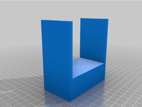 mini projector vertical stand mount 3d print model - Mito3D