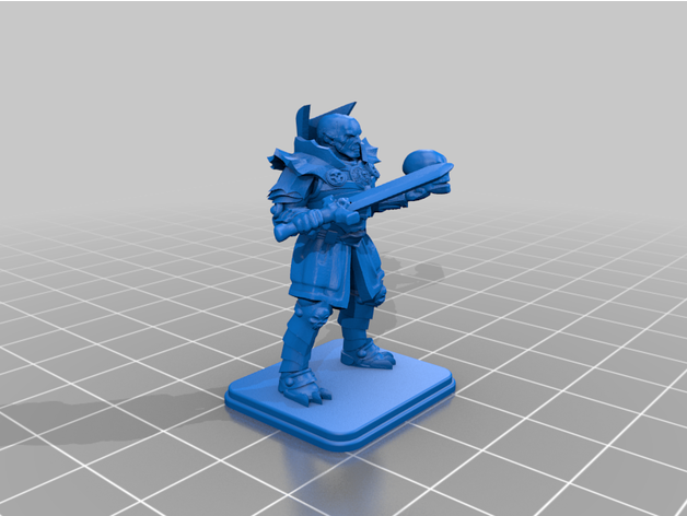 heroquest sl vampire edit 2 boardgame fantasy hero miniature quest tabletop warhammer 3D print model - Mito3D