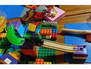 canlılık Lego adaptör esnek Izlemek 3d print model - Mito3D