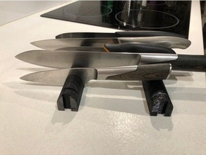 kitchen knife holder 3d print model - Mito3D