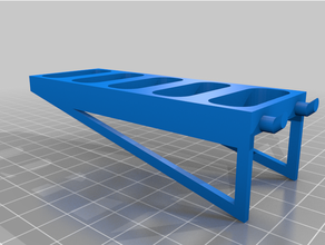 peg board plyer support 3d print model - Mito3D