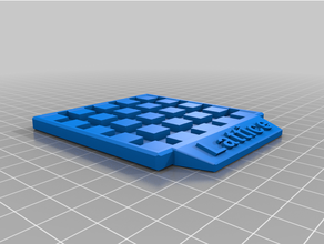 lattice puzzle base cube 3d print model - Mito3D