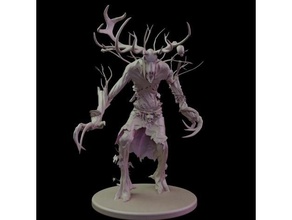 leshen witcher 3 dungeon draghi miniatura 3d print model - Mito3D