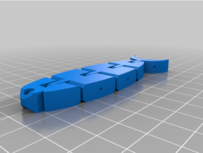 swimbait single print support 3d print model - Mito3D