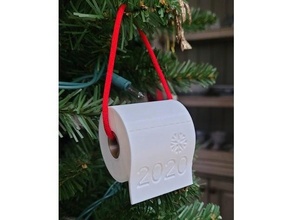 2020 Weihnachten Ornament 3d print model - Mito3D