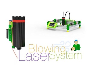 laser blowing engraver 3d print model - Mito3D