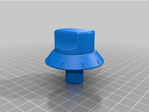westinghouse oven knob dial selector 3d print model - Mito3D