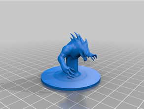 l'eau élémentaire table dnd mini miniature donjon donjons dragons fluide miniatures warcraft World of Warcraft 3d print model - Mito3D