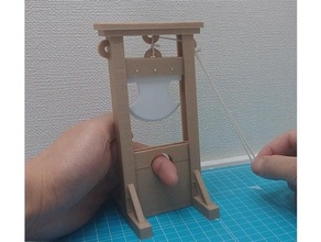 guillotine diy toy 3d print model - Mito3D