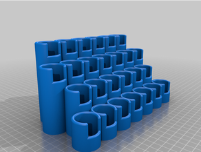 army painter paint bottle stand openscad source 3d print model - Mito3D