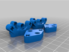 cubo portal eje compatible 3d print model - Mito3D