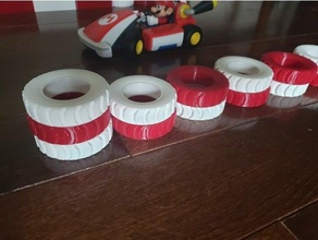 Mario kart vivere circuito pneumatico 3d print model - Mito3D