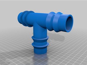 pipe connection 3d print model - Mito3D