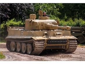 facile impression tigre réservoir boulon action flammes guerre Panzer panzerkampfwagen 1 jeu jeux wargaming ww2 allemand 3d print model - Mito3D