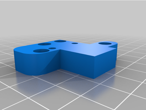 blv métal cube bmg vent adaptateur mgn 3d print model - Mito3D