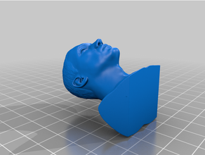 eminem busto 3d impresión 3d print model - Mito3D