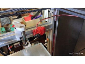 finecorsa regolabile microinterruttore montare ipercubo Evoluzione 3d print model - Mito3D