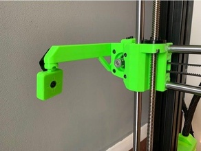 Zaribo Karibu Himbeere pi Kamera Halter Unterstützung motor caribou3d 3d print model - Mito3D