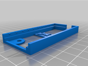 pcb holder flat div mount 3d print model - Mito3D
