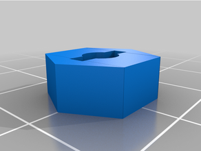 Losi sct 12mm hex cubo 3d print model - Mito3D