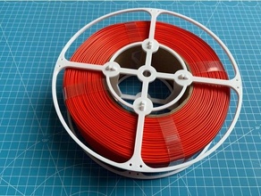 parametric filament master spool 3d print model - Mito3D
