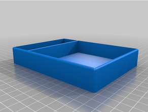 dice tray divider 3d print model - Mito3D