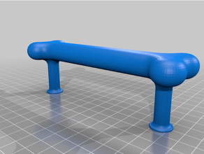 bone drawer handle 3d print model - Mito3D
