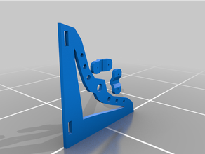 pelotão pára repisas estante suporte 3d print model - Mito3D