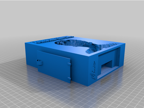 caixa Albert einstein óptico ilusão 3d print model - Mito3D