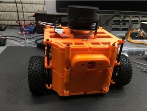 modifié Weddell 2 robot ros rpi4 3d print model - Mito3D