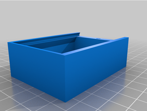 box sliding cover 3d print model - Mito3D