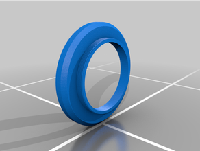 405mm 52mm plastic step-up ring adapter camera macro photography 3d print model - Mito3D