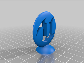 unreal logo statue 3d print model - Mito3D