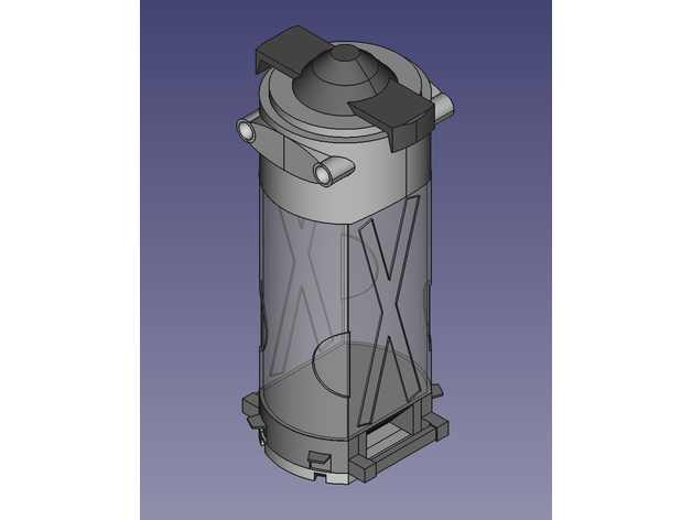 flamber boîte horizon Aube 3D print model - Mito3D