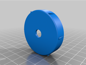 wall spool holder stl + step file filament 3d print model - Mito3D